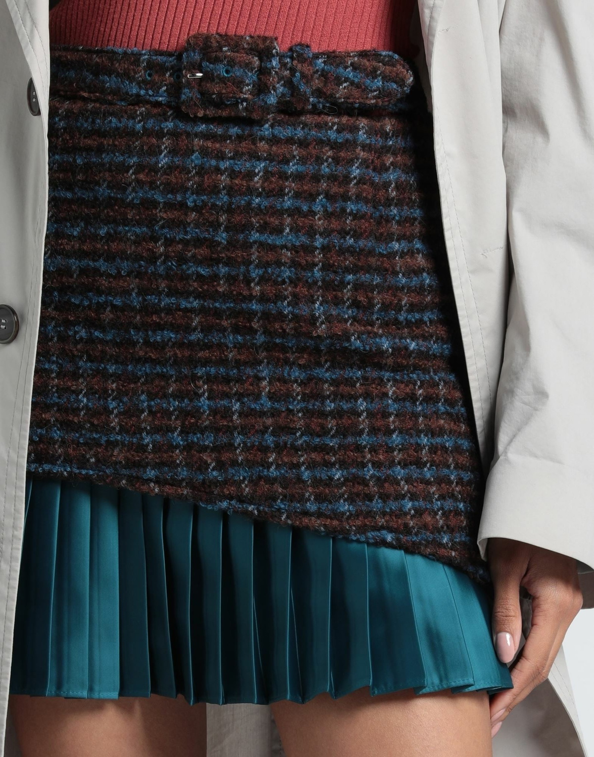 Andersson Bell Womens Mini skirt Deep teal