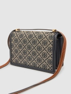 TORY BURCH T Monogram Canvas Shoulder Bag