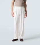 Brioni Elba wool straight pants