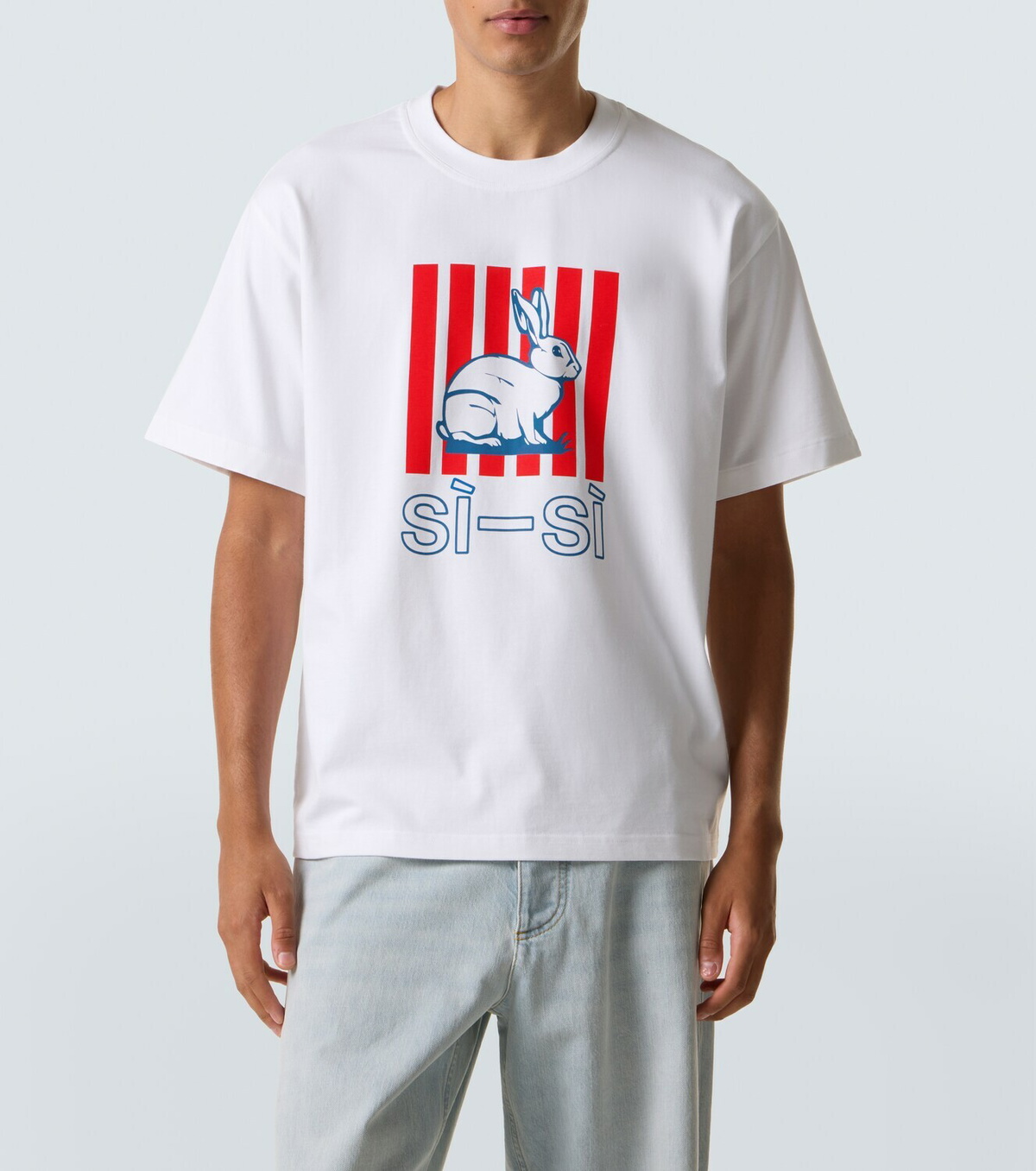 Bottega Veneta Printed cotton jersey T-shirt
