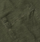 Massimo Alba - Panarea Garment-Dyed Cotton-Jersey T-Shirt - Men - Green