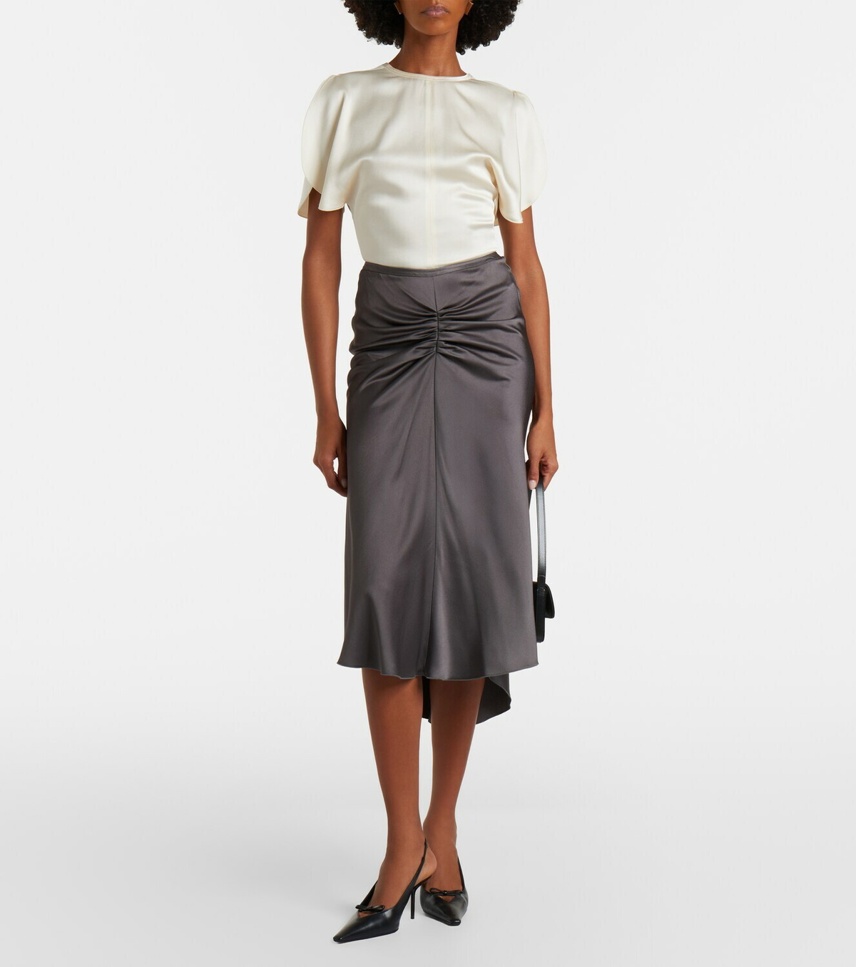 Victoria Beckham Bela midi skirt