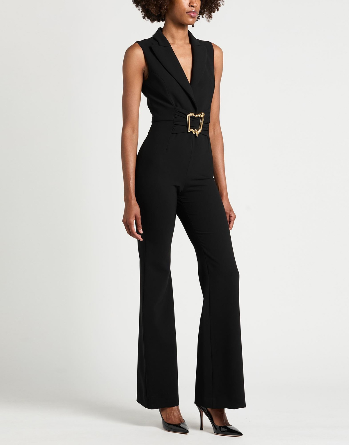 Moschino Womens Jumpsuit in Black