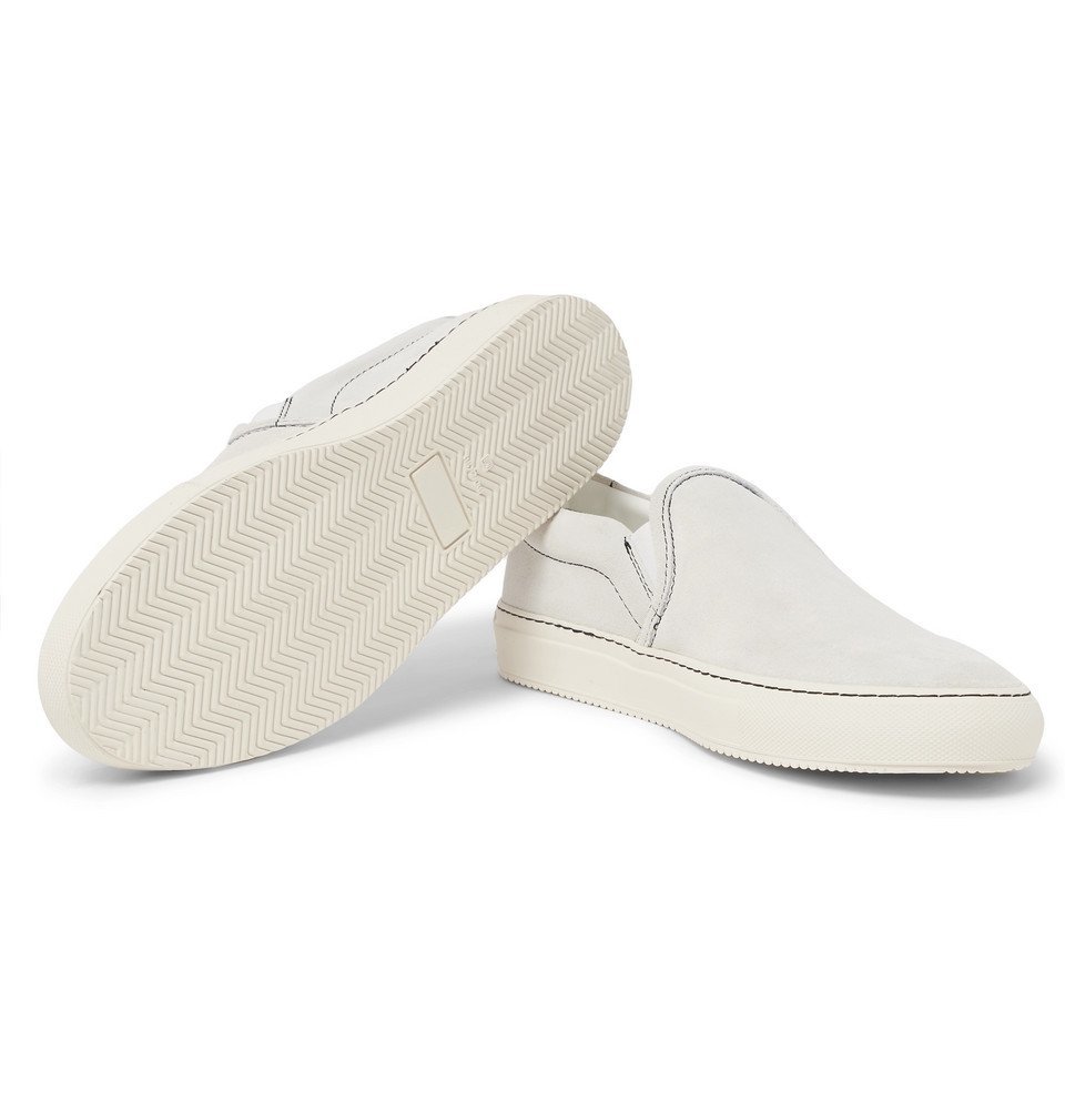 スニーカー Common Projects Sneakers & Slip-On White Common Projects For Theory White Perforated Slip-On Sneakers