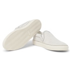Common Projects - Suede Slip-On Sneakers - Men - White