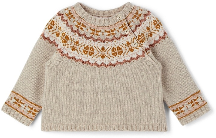 Photo: Bonpoint Baby Merino Wool Pull Toulouse Sweater