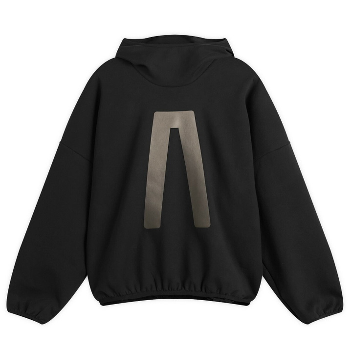 Photo: Adidas x FOG adidas x Fear Of God Athletics Suede Fleece Hoodie in Black