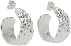 octi Silver Avocado/Lava Earrings