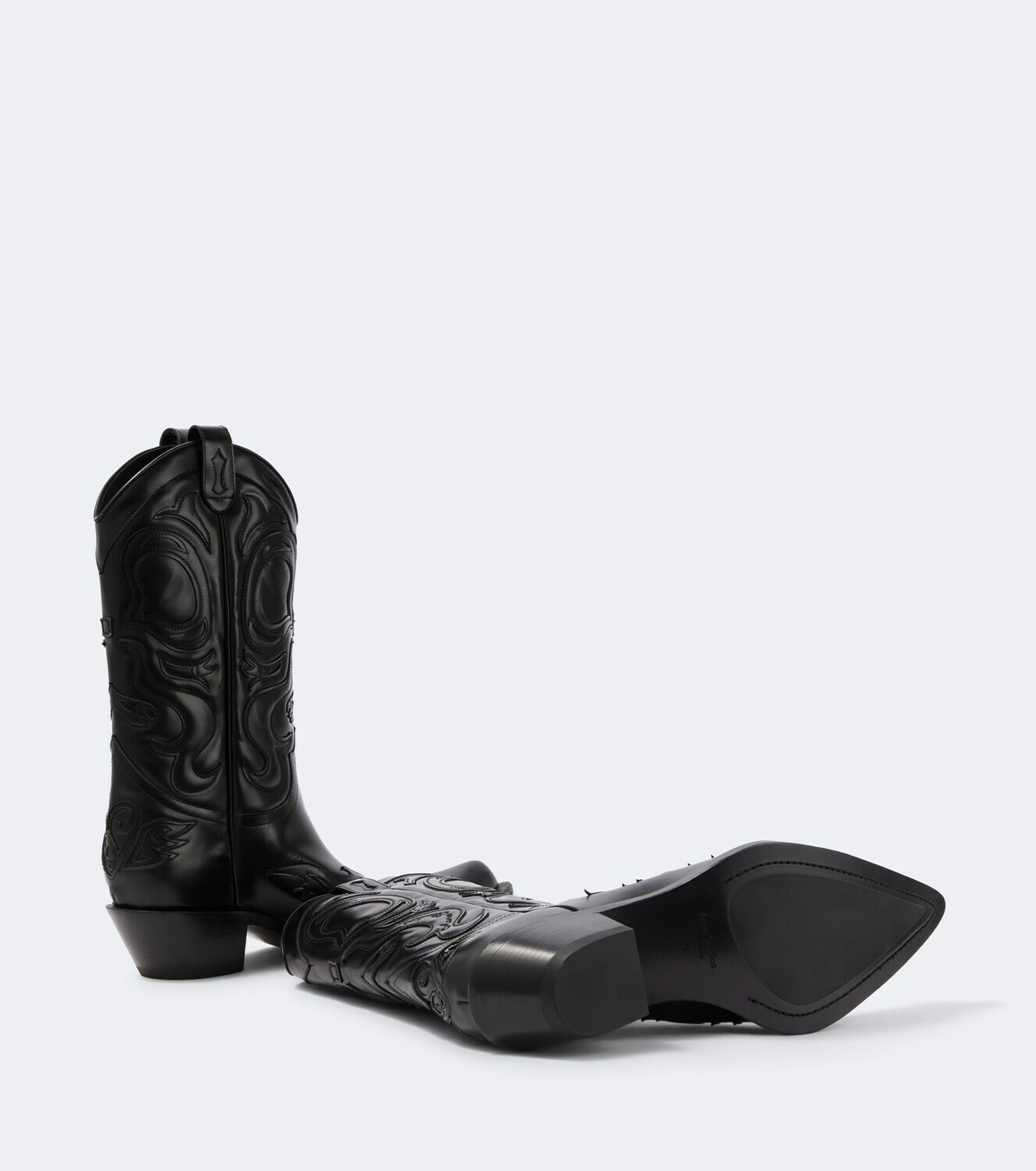 Acne Studios Bouni leather cowboy boots