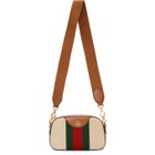 Gucci Beige GG Vintage Canvas Bag