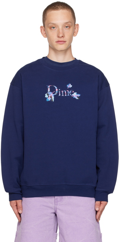 Photo: Dime Navy Leafy Sweatshirt