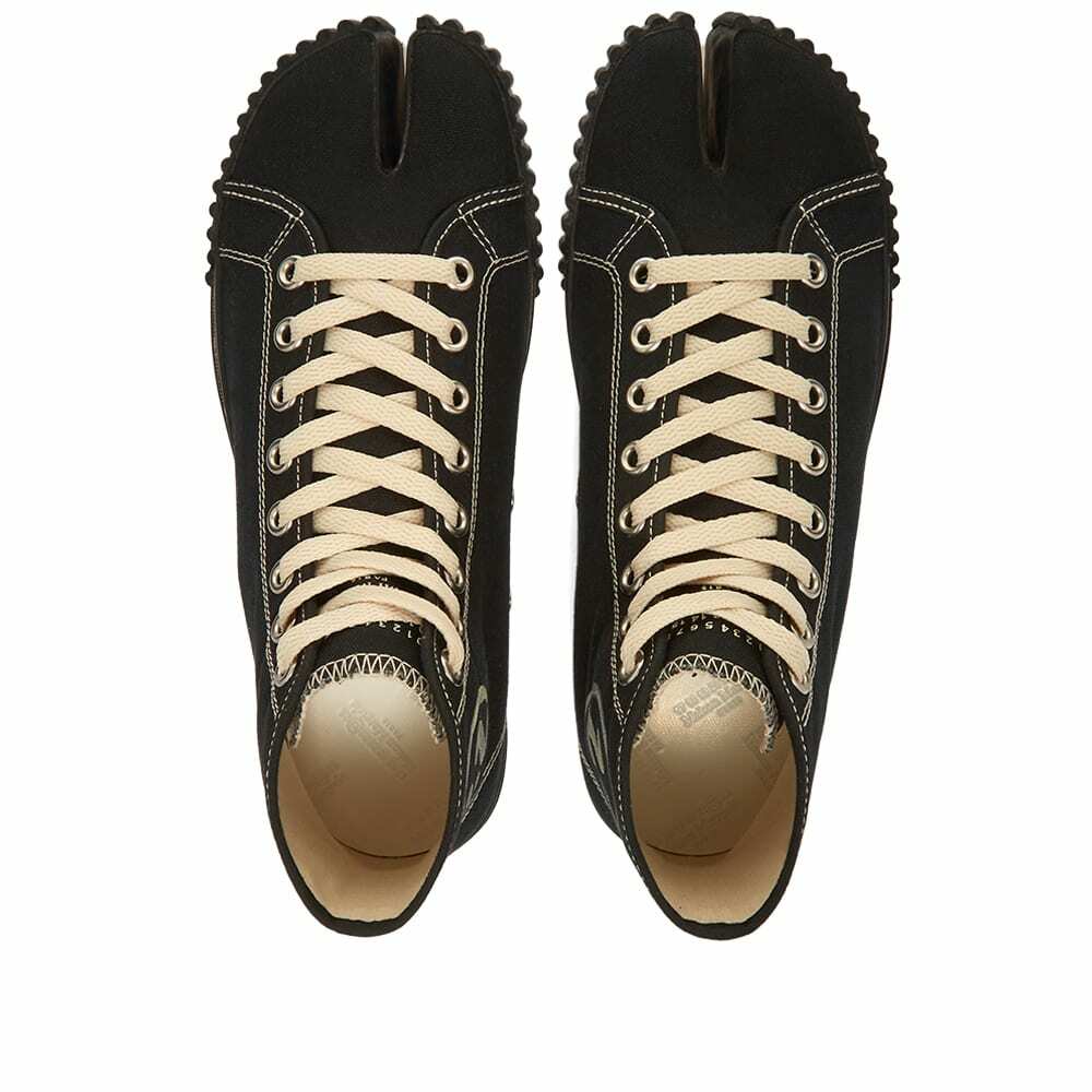 MAISON MARGIELA TABI ハイトップスニーカー Maison Margiela Women's Tabi Hi-Top Top Sneakers in Black