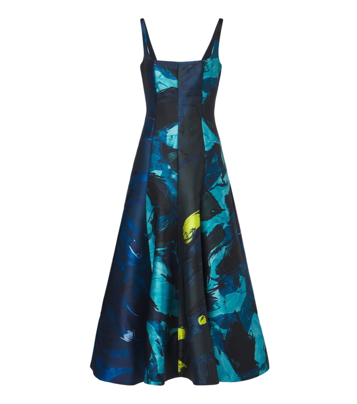 Photo: Roksanda Zelia printed gathered midi dress