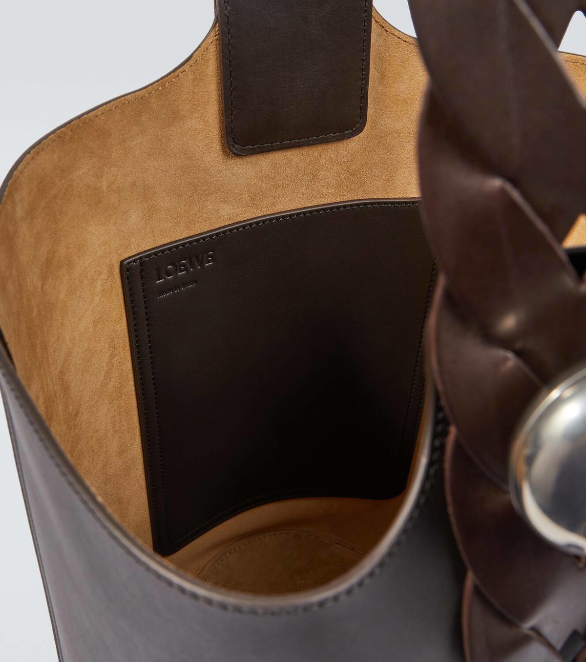 Loewe Pebble Large leather bucket bag Loewe