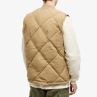 Kestin Men's Linton Down Vest in Dark Khaki
