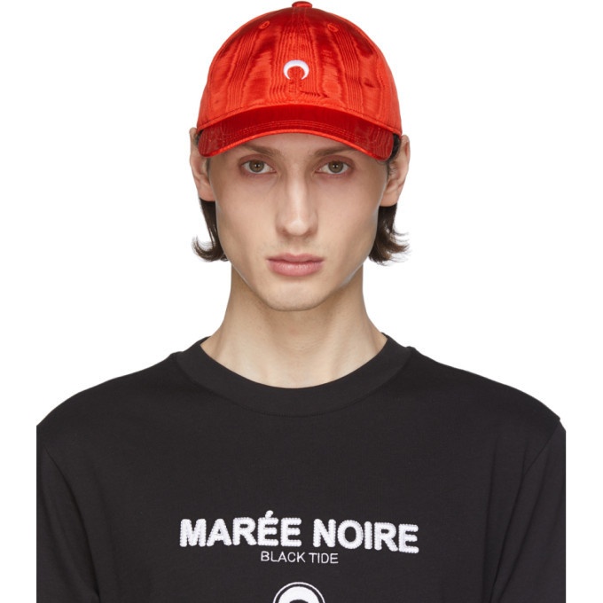 Photo: Marine Serre Red Moire Logo Cap