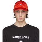 Marine Serre Red Moire Logo Cap