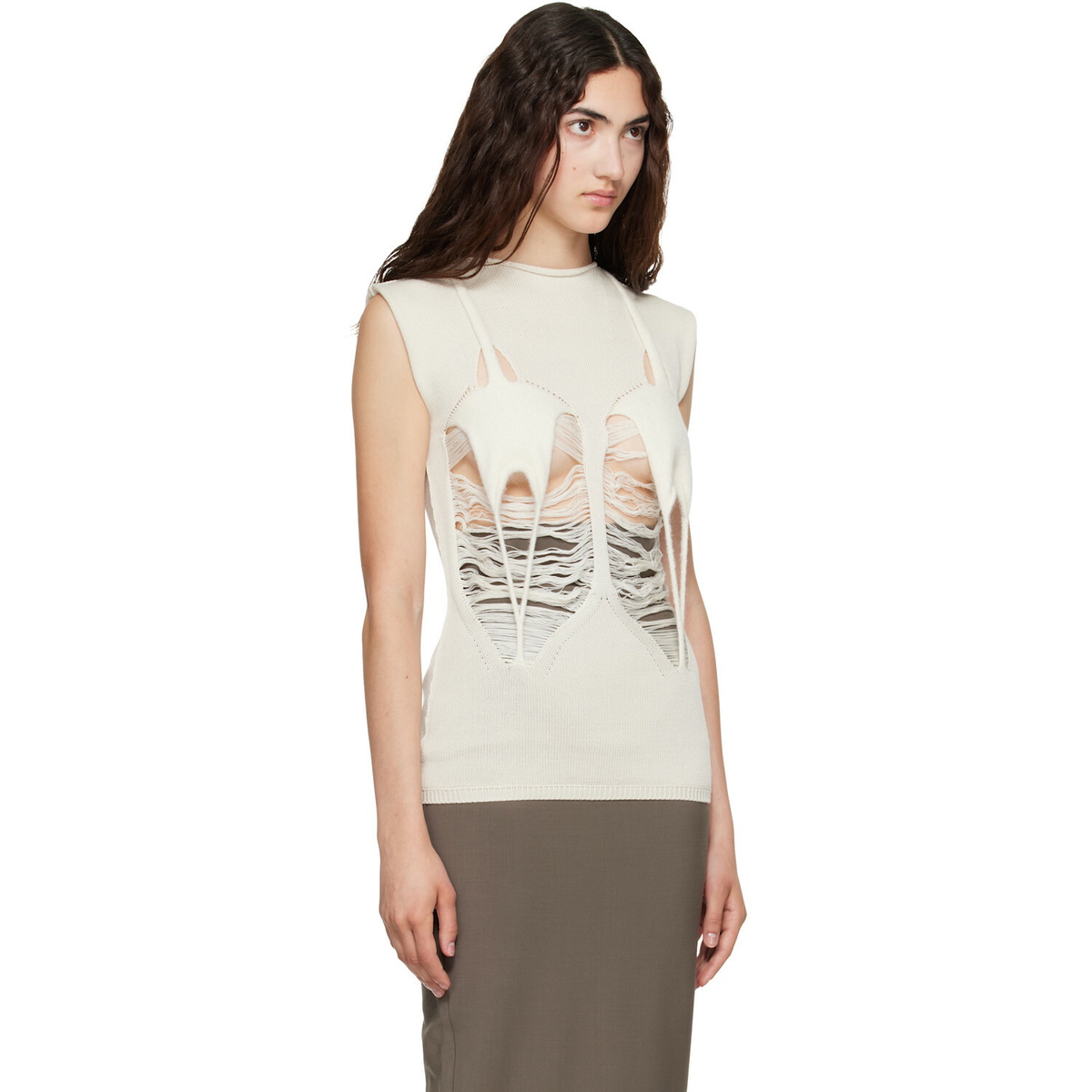 Rick Owens Off-White Hollywood Tanja Top