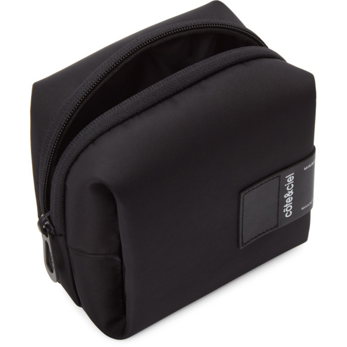 Cote and Ciel Black Kub Sleek Pouch Cote & Ciel