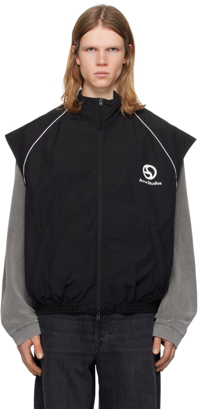 Photo: Acne Studios Black Gilet Vest