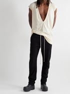 Rick Owens - Berlin Organic Cotton-Jersey Sweatpants - Black