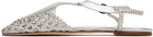 HEREU Silver Reixa Metallic Sandals