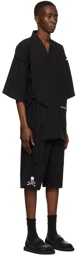 mastermind WORLD Black Cotton Pyjama Set