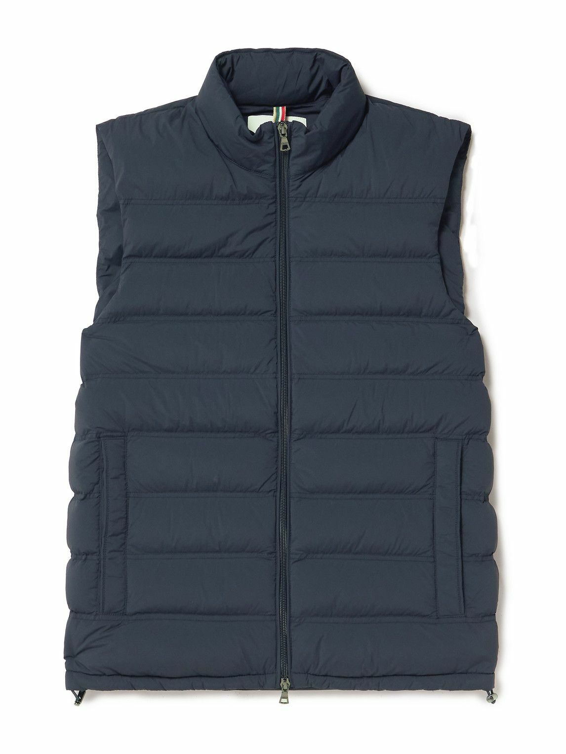 Orlebar Brown - Hopper Slim-Fit Quilted Stretch-Shell Down Gilet - Blue