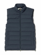 Orlebar Brown - Hopper Slim-Fit Quilted Stretch-Shell Down Gilet - Blue