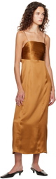 BITE Brown Moreau Midi Dress