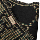 Gucci Men's GG Scarf in Black