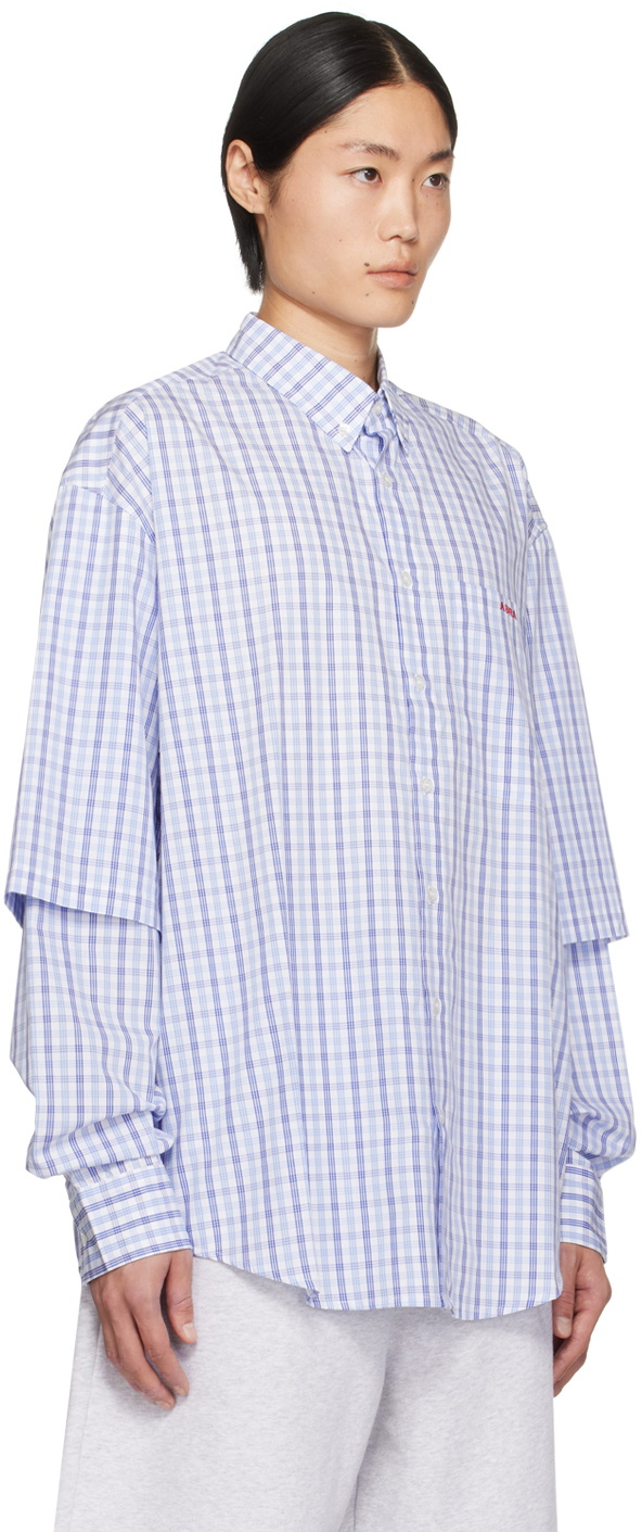 ABRA Blue Check Shirt