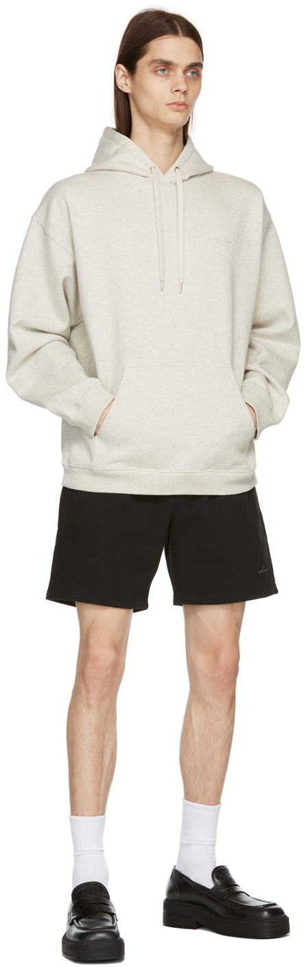 Second/Layer Grey Slim Essential Raglan Hoodie Second/Layer