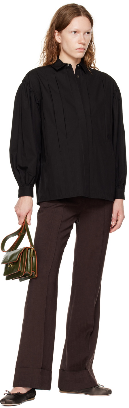 CO Brown Cuffed Trousers