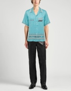 Amiri Mens Shirt Turquoise