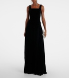 Max Mara Cotton velvet corset