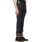 Alexander McQueen Indigo Japanese Denim Jeans