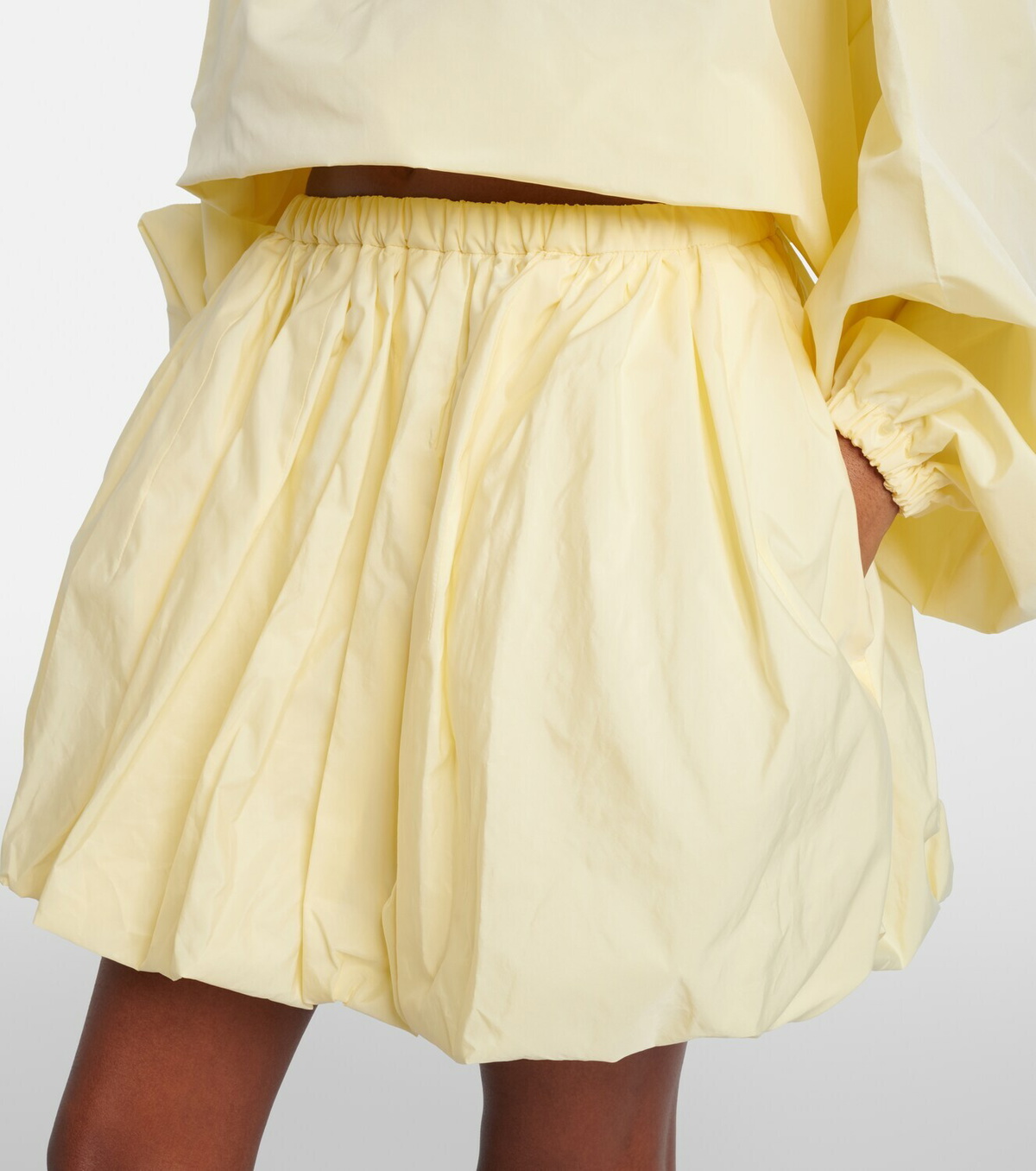 Patou Gathered miniskirt
