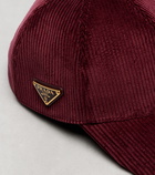 Prada Cotton corduroy baseball cap