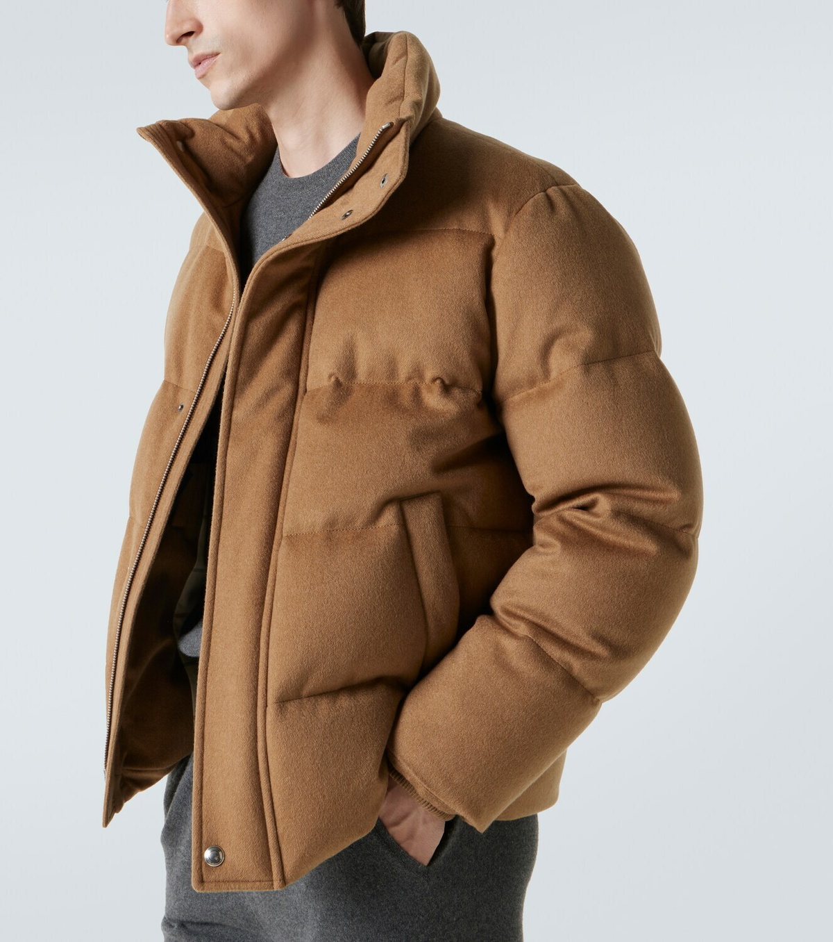 Loro Piana Giulio cashmere down jacket