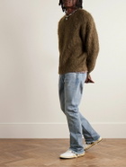 John Elliott - Caribou Frayed Bootcut Jeans - Blue