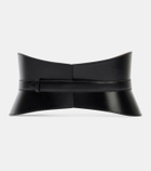 Alaïa Leather corset belt