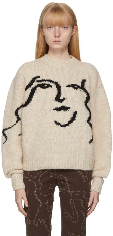 Photo: Paloma Wool Off-White Anita Crewneck