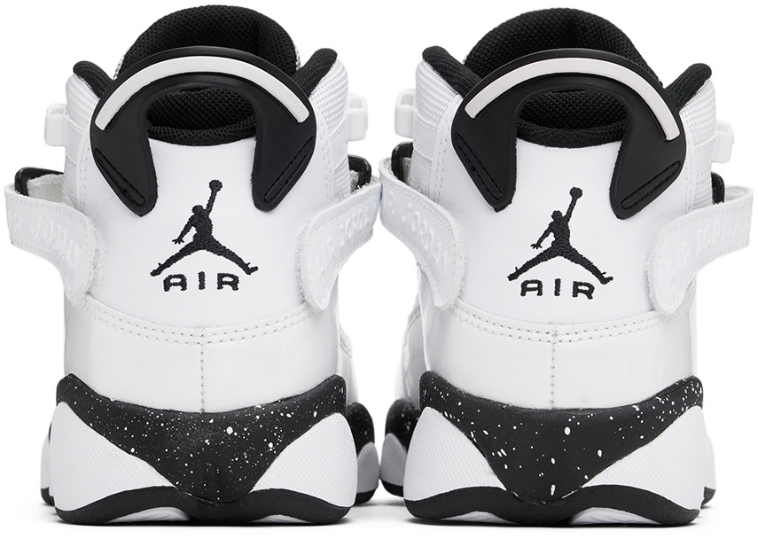 Nike Jordan Big Kids White Jordan 6 Rings Sneakers