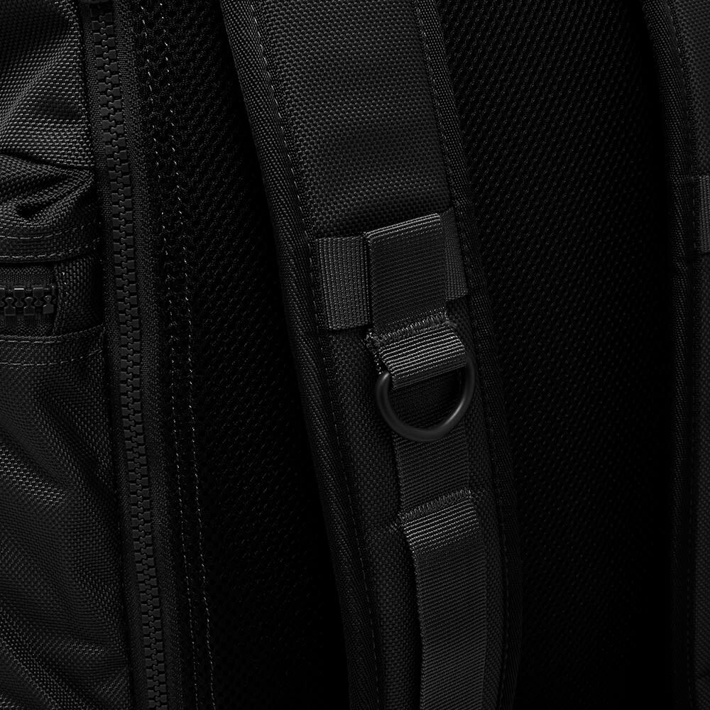 Sandqvist Men's Verner Ballistic Rolltop Backpack in Black 