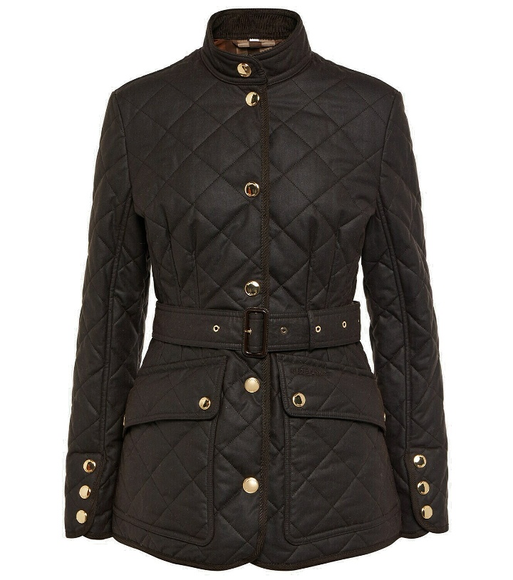 Photo: Burberry - Quilted padded cotton jacket