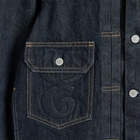 E by END. Levis Type II Trucker Jacket in Dark Rinse