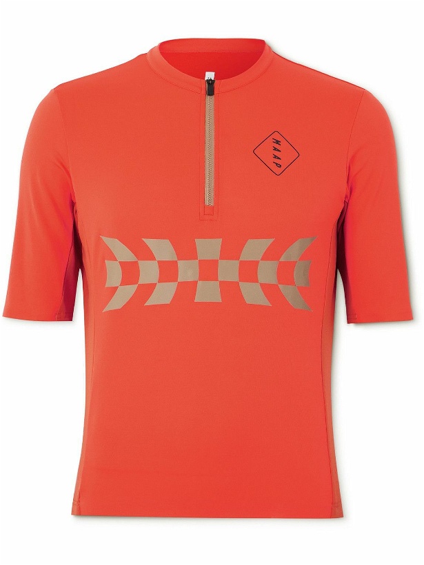 Photo: MAAP - Alt_Road Logo-Print Cycling Jersey - Red