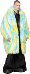 Chen Peng Multicolor Sully Coat
