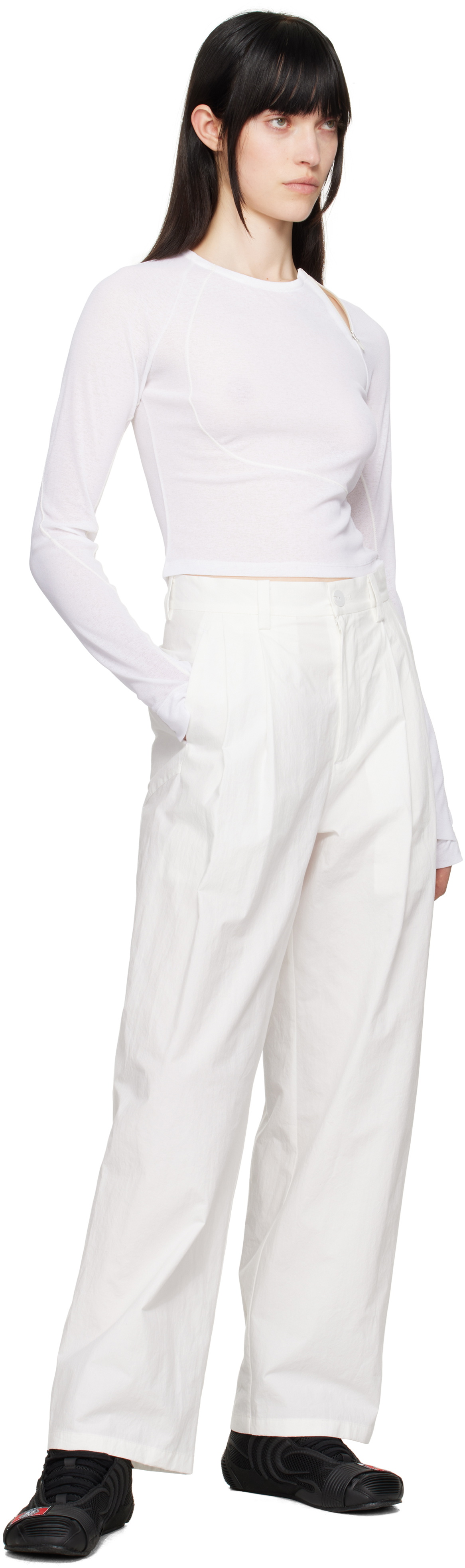 HYEIN SEO White Helix Long Sleeve T-shirt